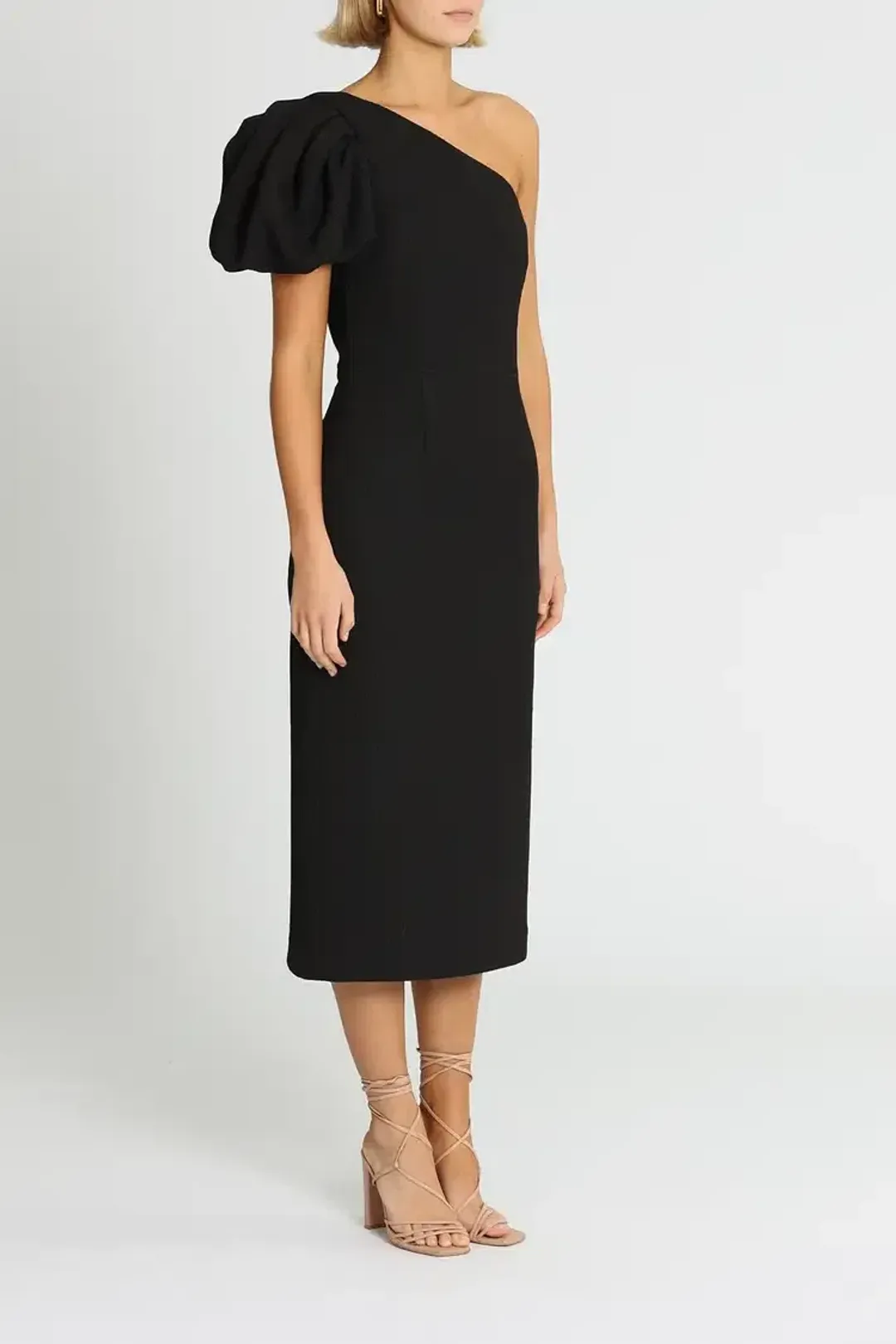 Rebecca Vallance Natalia OS Dress in Black Size AU 10 for rent on The Volte - main image