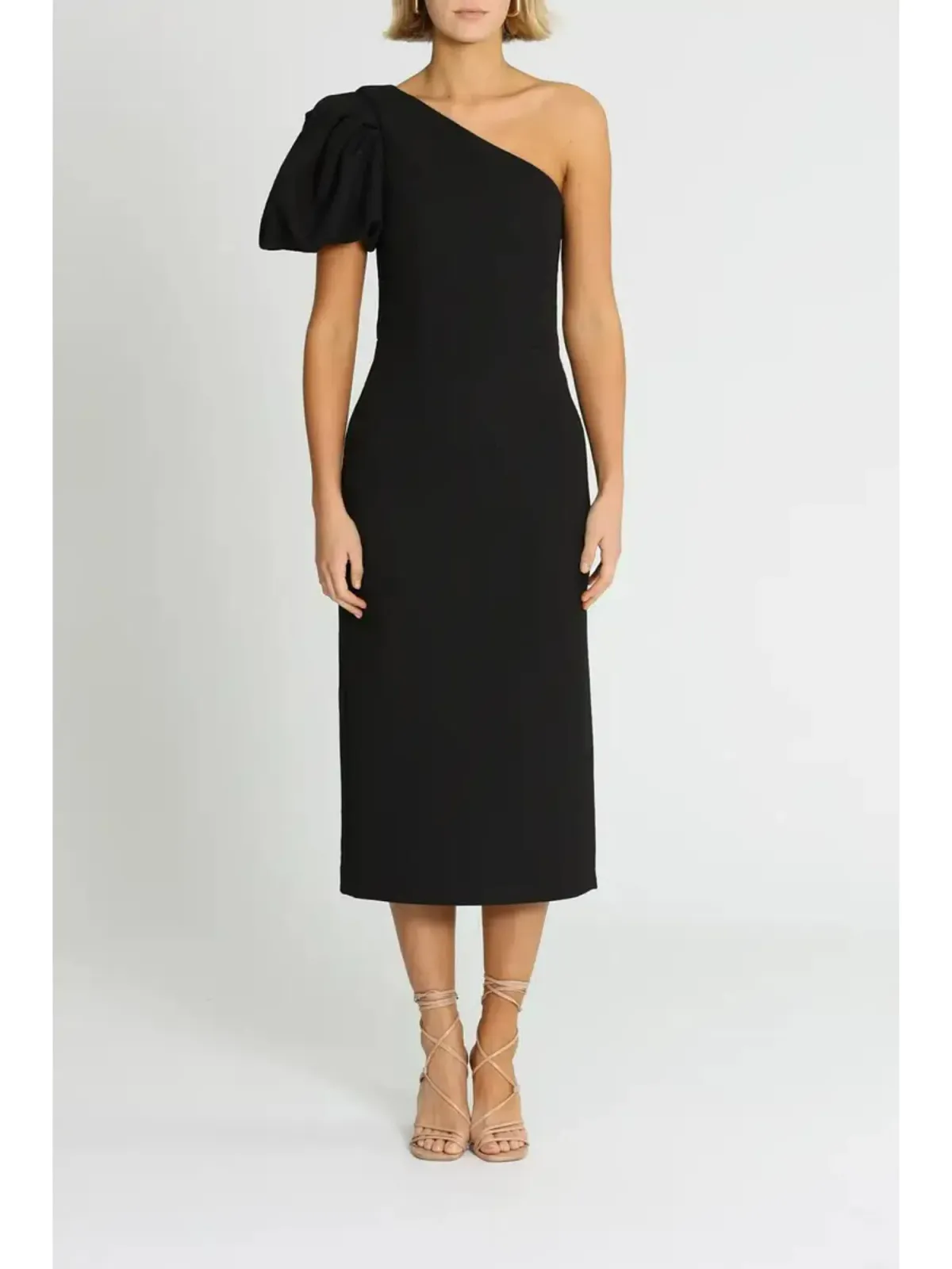 Rebecca Vallance Natalia OS Dress in Black Size AU 8 for rent on The Volte - main image