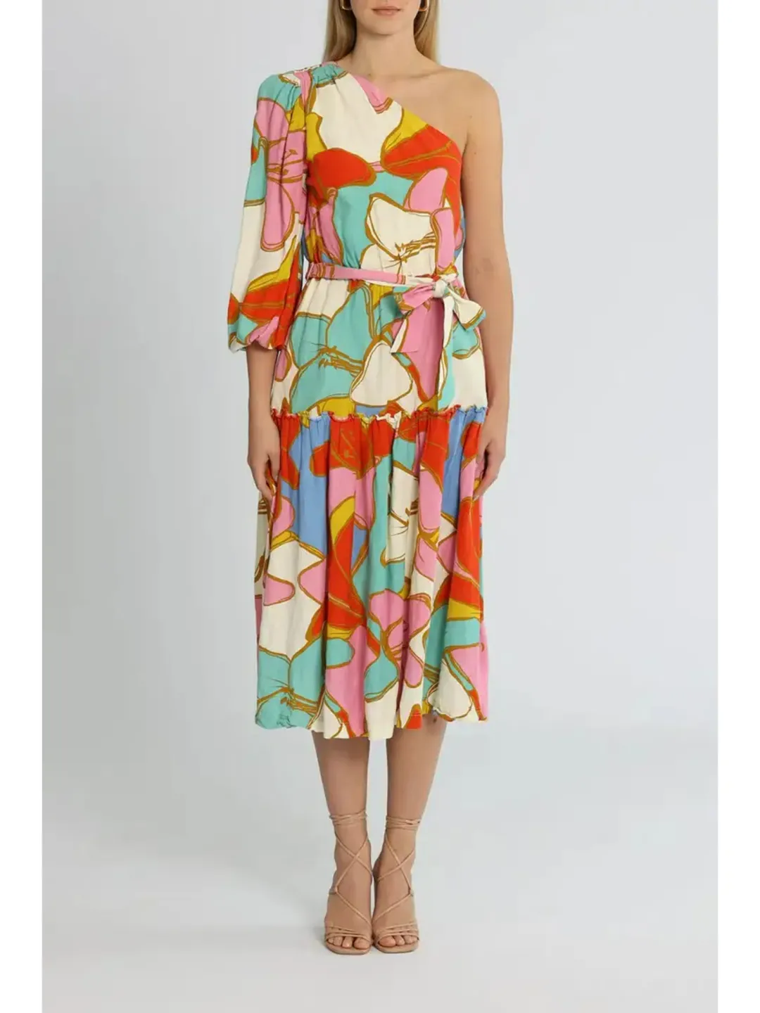Rebecca Vallance Tirano Dress Print Size AU 8 for rent on The Volte - main image