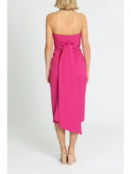 Rebecca Vallance Andie Tie Dress in Pink Size AU 10 for rent on The Volte - image 3