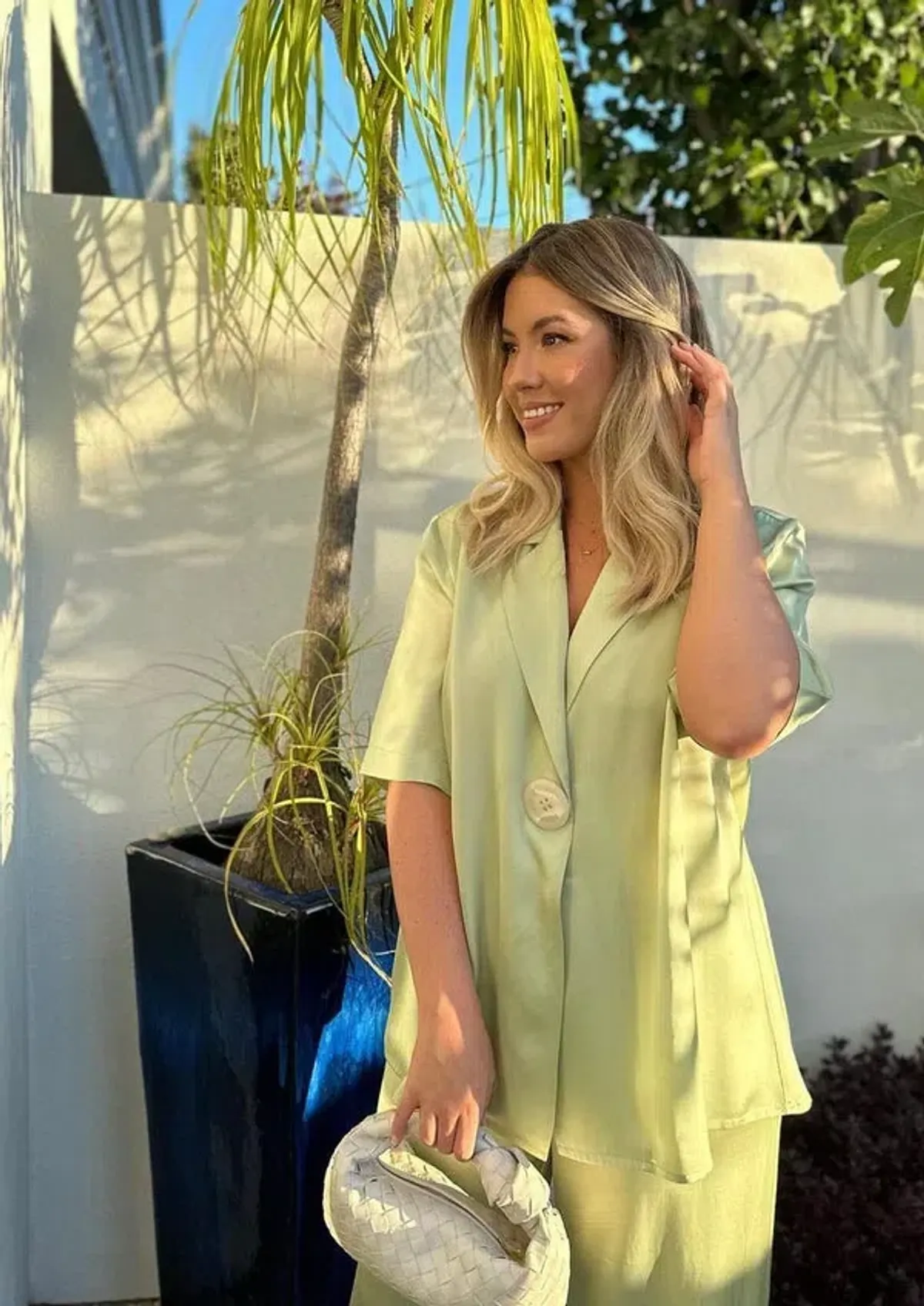 Viktoria and Woods Chorus Shirt w/ Belt Tarragon Size 1 / AU 8 for rent on The Volte - main image