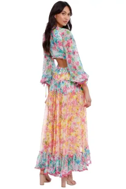 Rococo Sand Nesh Dress in Floral Size 8 for rent on The Volte - image 3