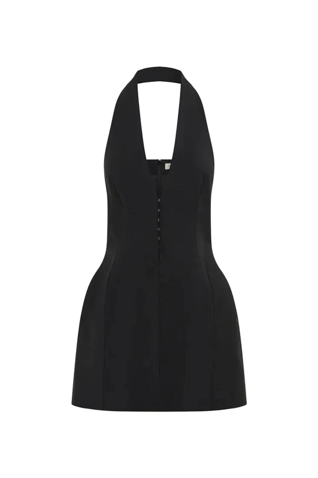 Camilla and Marc Petra Mini Dress Black Size 8  for rent on The Volte - main image