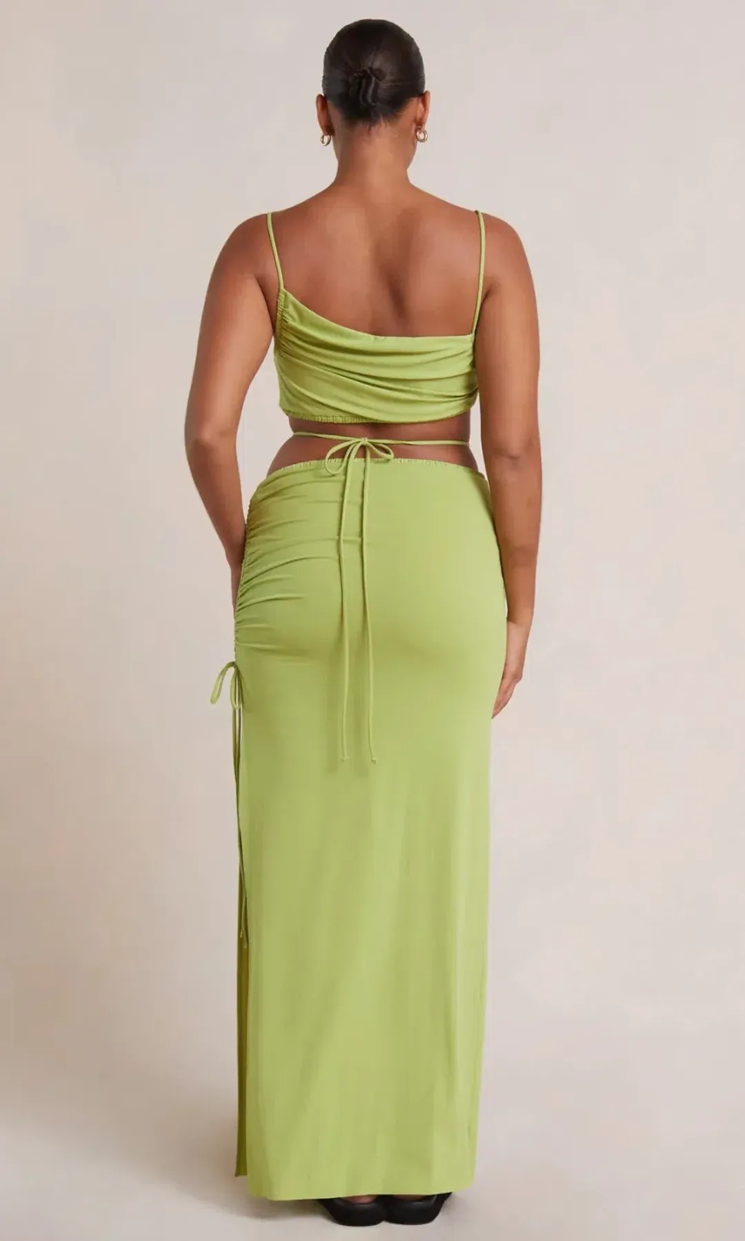 Bec & Bridge Dilkon Maxi Dress in Lime Green Size 10 for rent on The Volte - main image