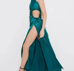 Sonya Moda Alia Dress Emerald Green Size 6  for rent on The Volte - image 3