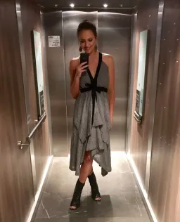 KITX Peace Dress In Grey/black Size 8 for rent on The Volte - image 3