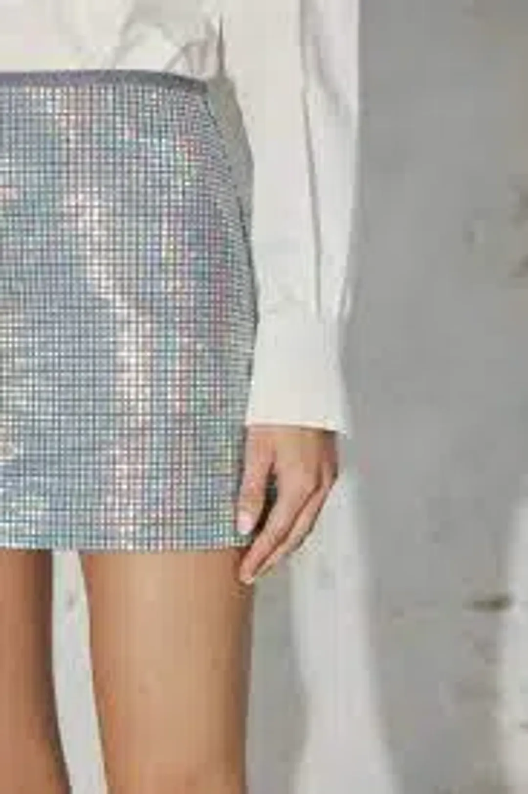 Manning Cartell Platinum Queen Mini Skirt  Size 8 for rent on The Volte - main image