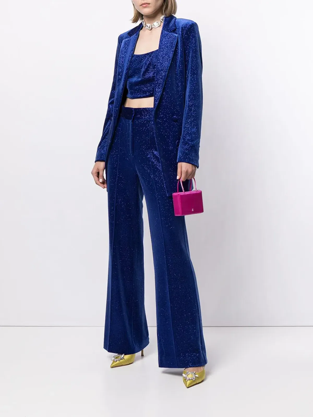 Alice Mccall Midnight Magic Two-Piece Suit Blue Size 6 for rent on The Volte - main image