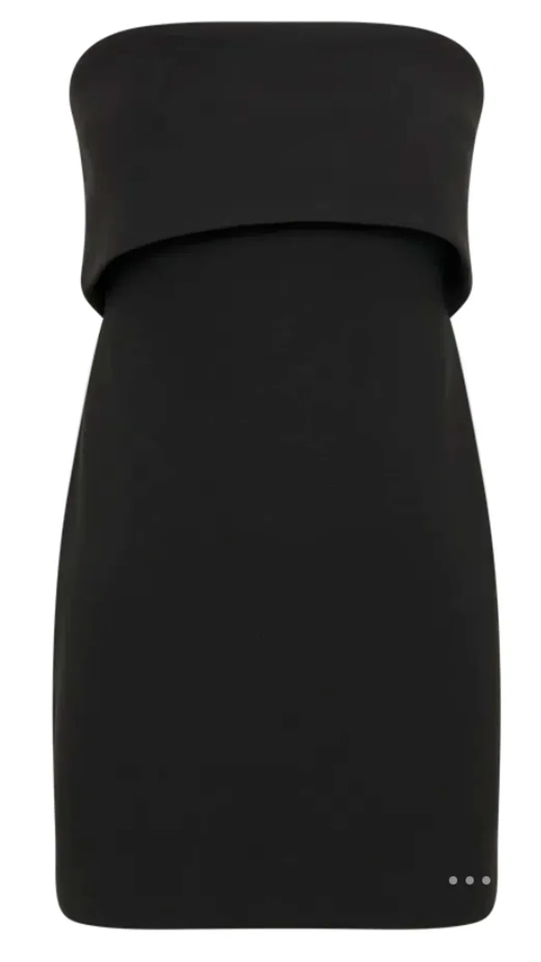 MESHKI Mariska Strapless Mini Dress Black  Size XS / AU 6 for rent on The Volte - main image