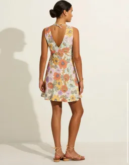 Auguste The Label Lara Mini Dress Floral Size XL/Au 14 for rent on The Volte - image 2