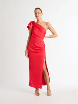 Sheike Glamour Maxi Dress Red Size 14 for rent on The Volte - image 1