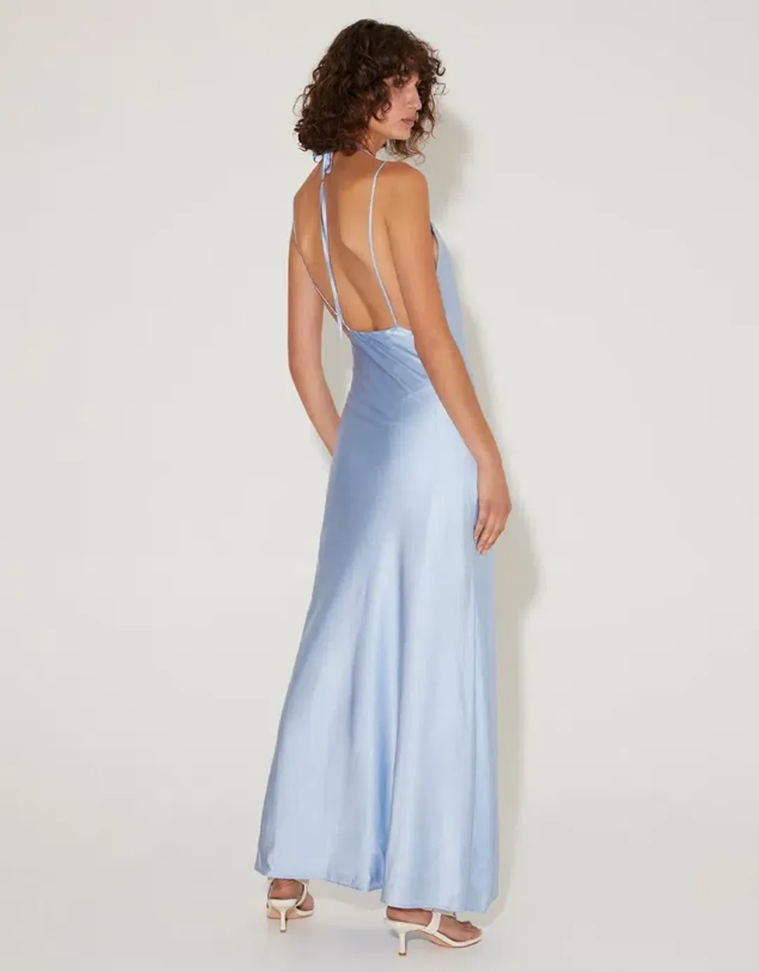 Hansen & Gretel Delphine Dress Cornflower Blue Size S/ AU 8 for rent on The Volte - main image