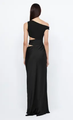 Bec and Bridge Whorl Asym Cut Out Asymmetrical Maxi Dress in Black Size 10 for rent on The Volte - image 2