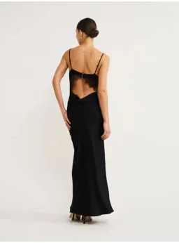 Bec and Bridge Emery Lace Maxi Dress Black Size AU 6 for rent on The Volte - image 3