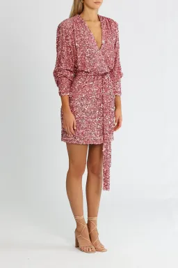 Rotate By Birger Christensen Samantha Rapture Rose Dress Print Size 16 for rent on The Volte - image 2