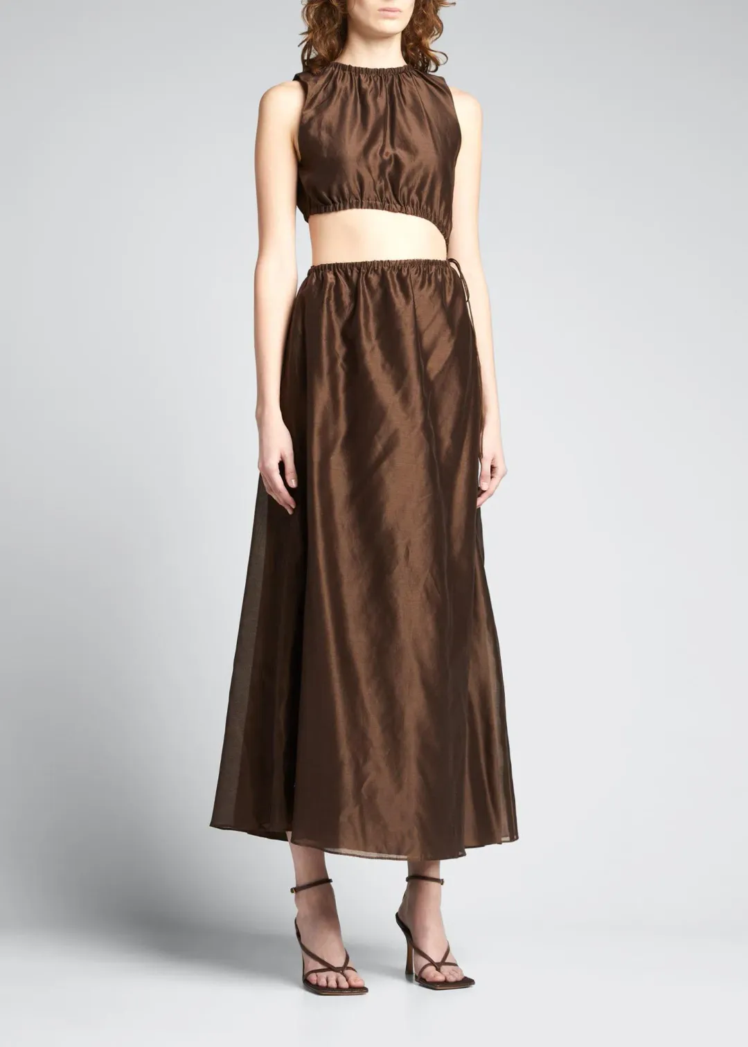 Sir the Label Anje Dress Brown Size 1 / Au 8 for rent on The Volte - main image