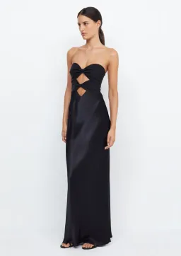Bec & Bridge Halle Strapless Dress Black Size AU 8 for rent on The Volte - image 1