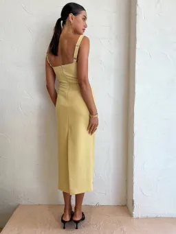 Camilla and Marc Brixton Dress Mustard Yellow Size XS / AU 6 for rent on The Volte - image 3