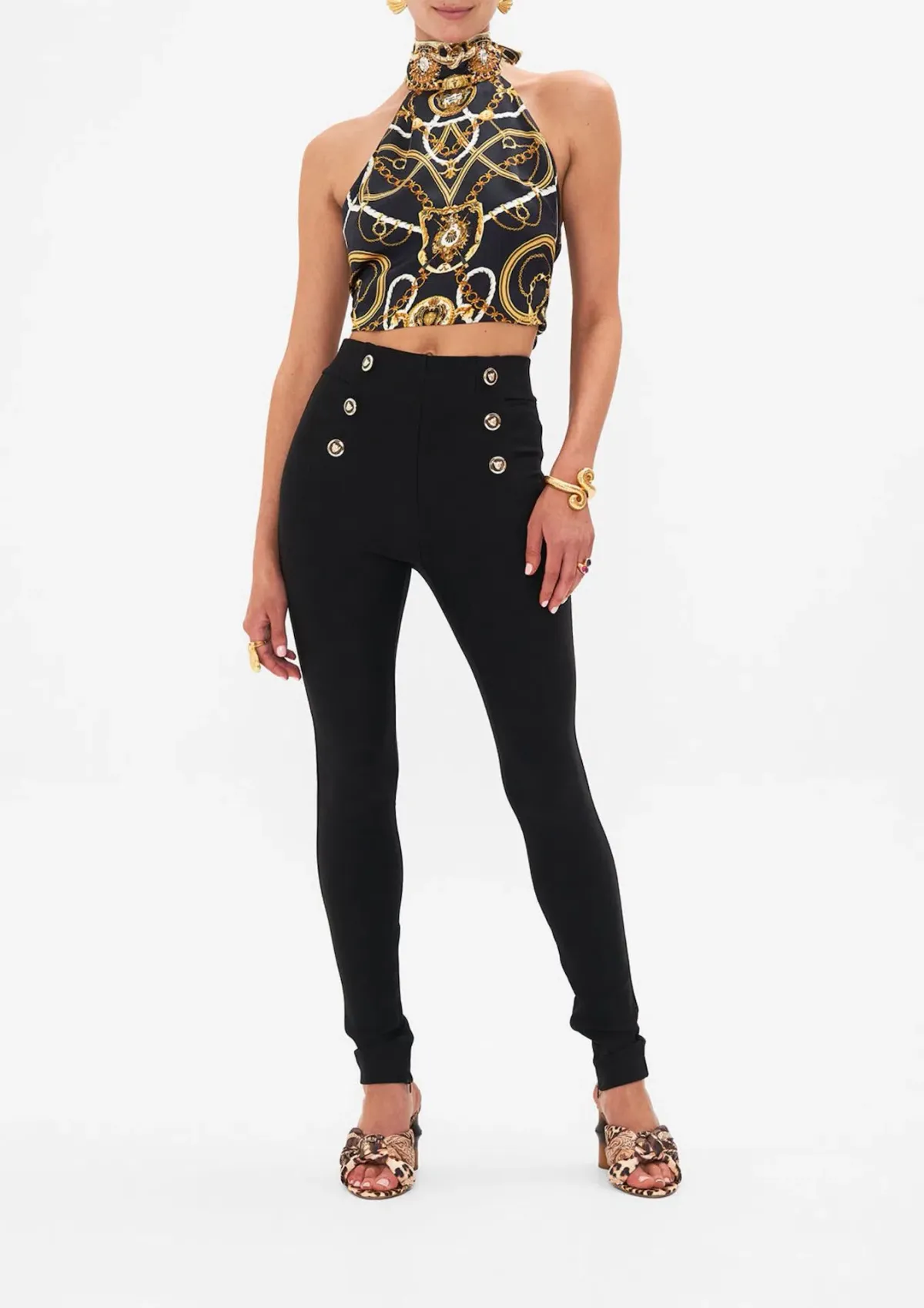 Camilla Coast to Coast Halter Tie Back Top Size 10 for rent on The Volte - main image