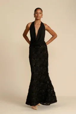 Arcina Ori Adriana Dress in Black Size AU 8 for rent on The Volte - image 3