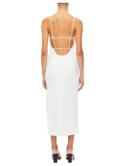 Bec & Bridge Elroy Midi Dress in White Size AU 8 for rent on The Volte - image 3