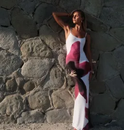 With Harper Lu Slip Dress Pearl Lily Floral Size Small / AU 8 for rent on The Volte - image 2