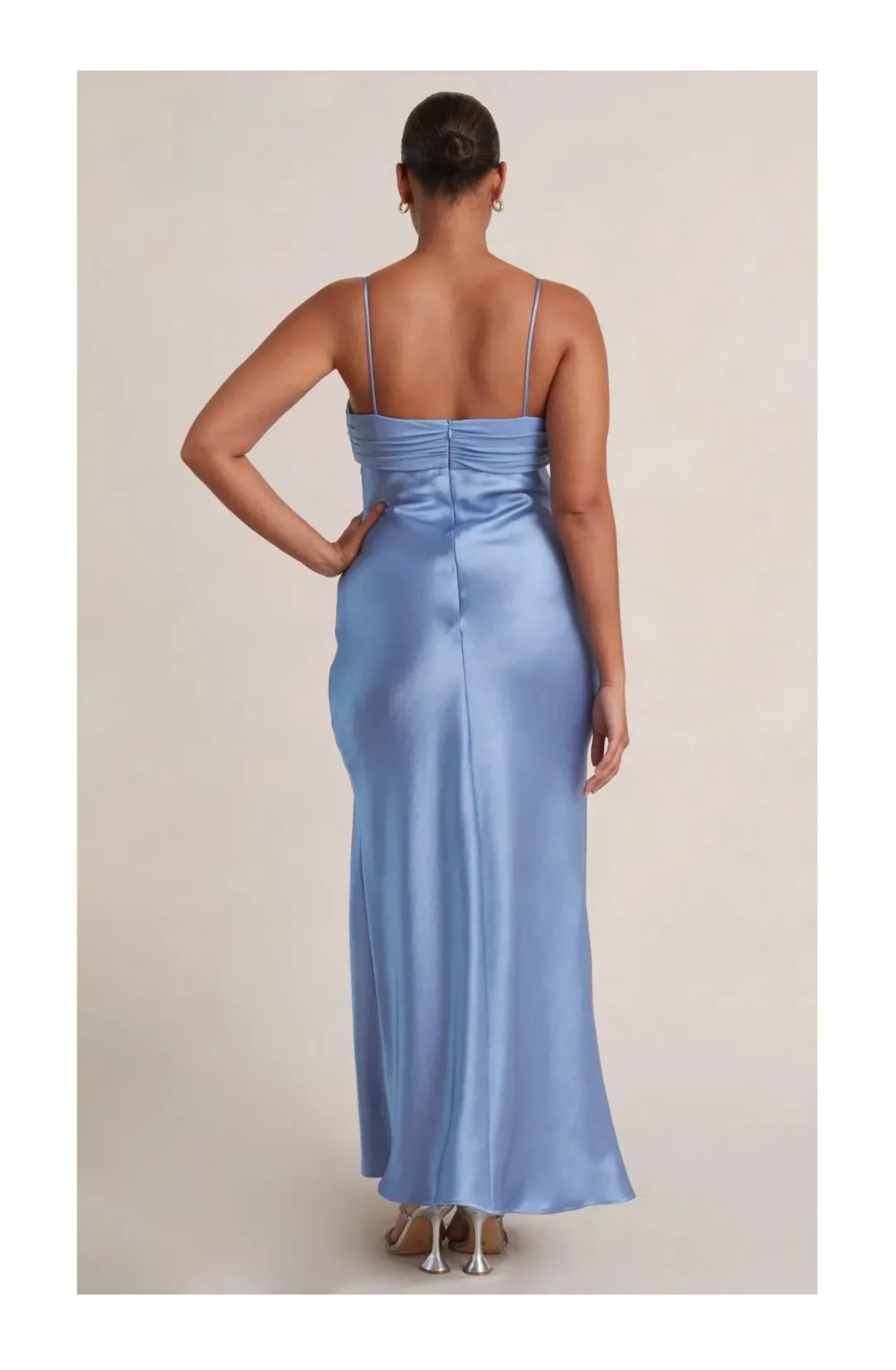 Bec and Bridge Julieta Maxi Dress Periwinkle Blue Size 8 for rent on The Volte - main image