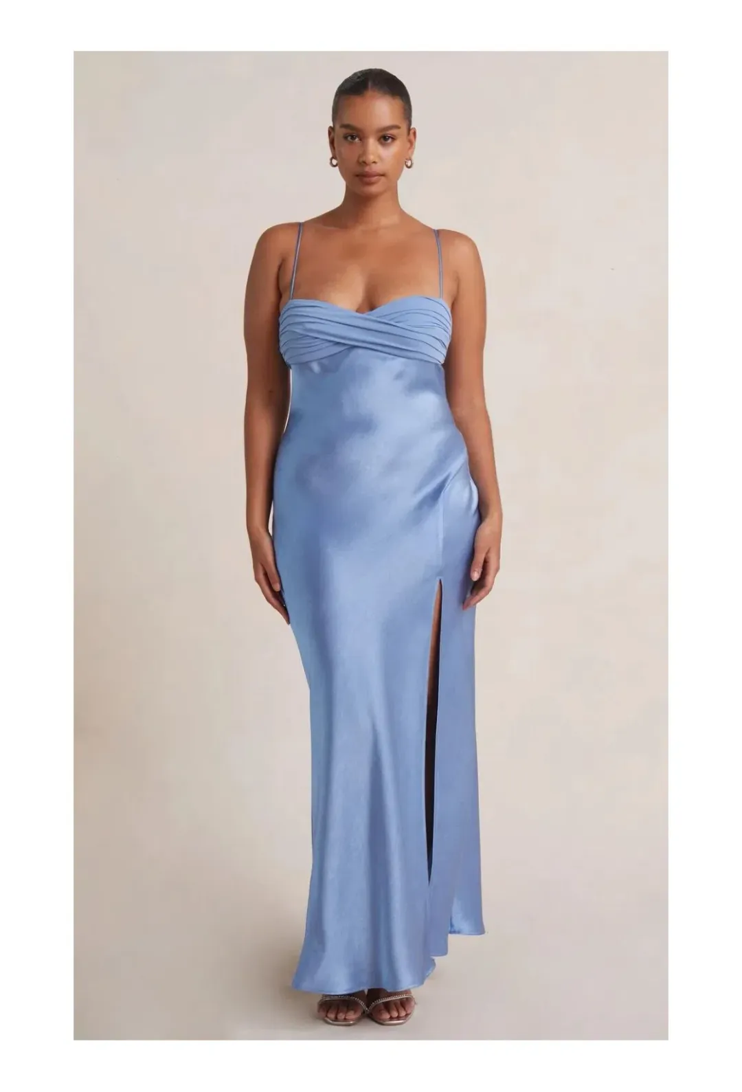 Bec and Bridge Julieta Maxi Dress Periwinkle Blue Size 8 for rent on The Volte - main image