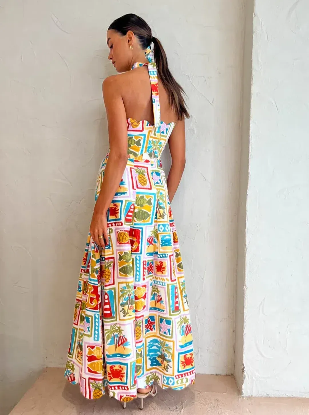 By Nicola Sea Change Top Size 10 and Maxi Skirt Size 8 Set In Summer Vacation for rent on The Volte - main image