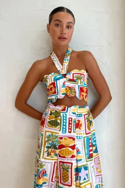 By Nicola Sea Change Top Size 10 and Maxi Skirt Size 8 Set In Summer Vacation for rent on The Volte - image 6