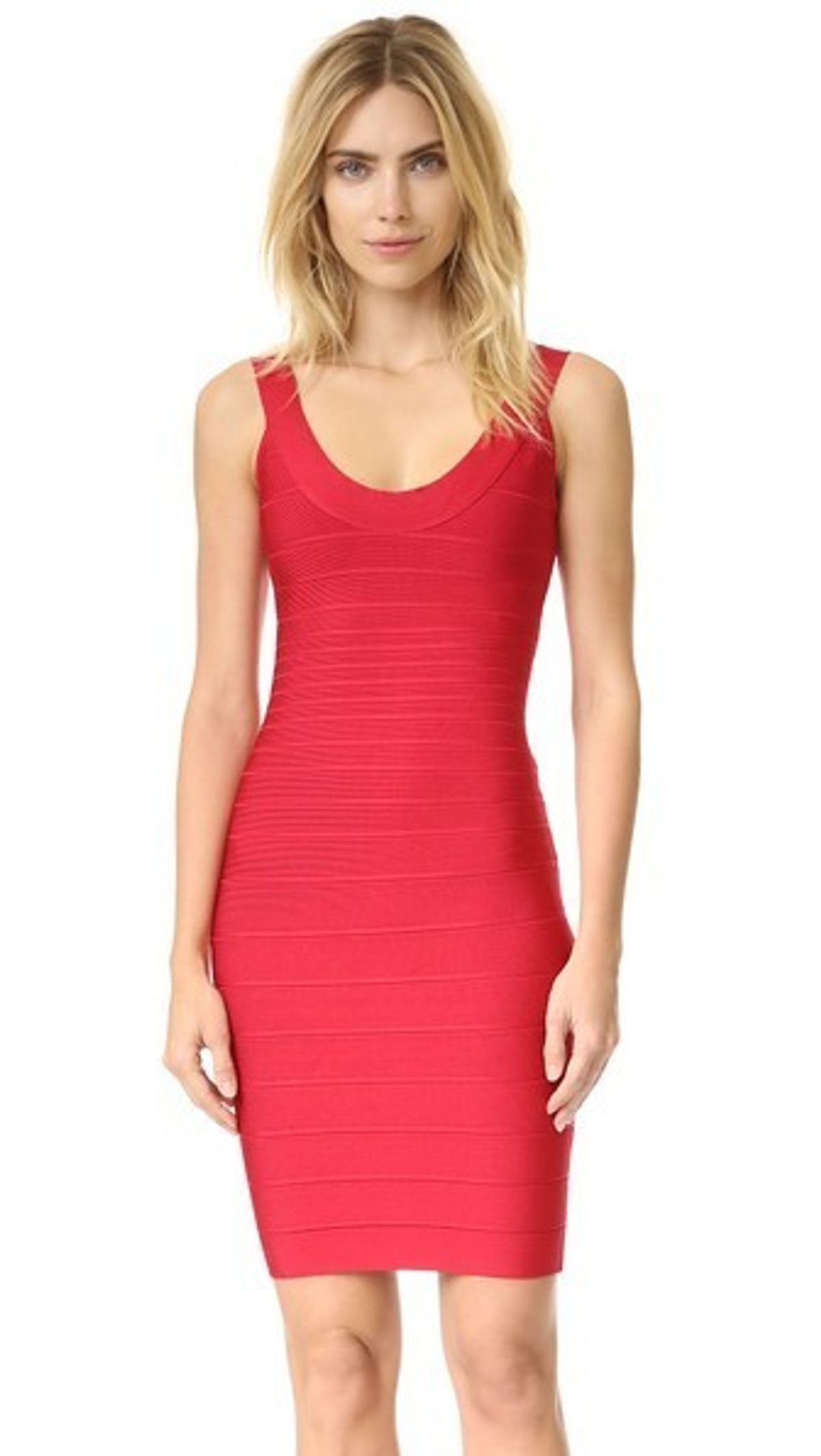 Hervé Léger Scoop Neck Dress for rent on The Volte - main image