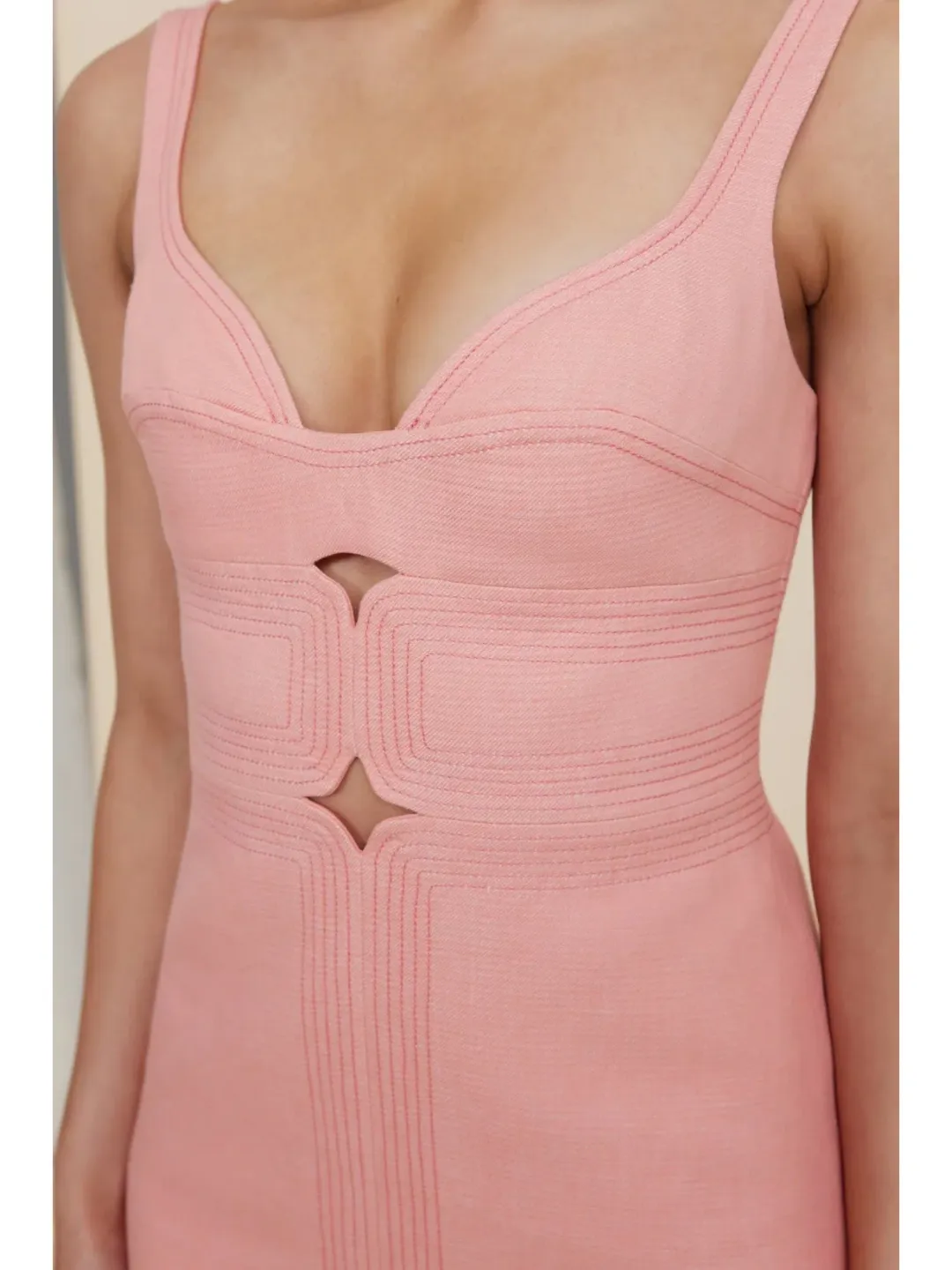Acler Blair Mini Dress in Quince Size AU 12 for rent on The Volte - main image