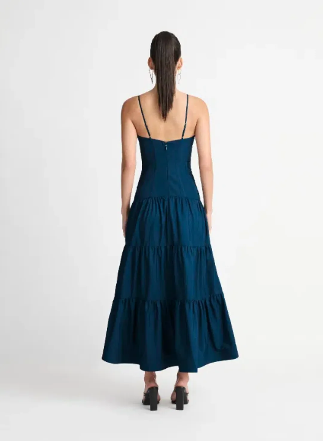 Sheike Nirvana Maxi Dress Navy Size AU 8 for rent on The Volte - main image