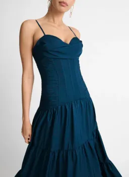 Sheike Nirvana Maxi Dress Navy Size AU 8 for rent on The Volte - image 2