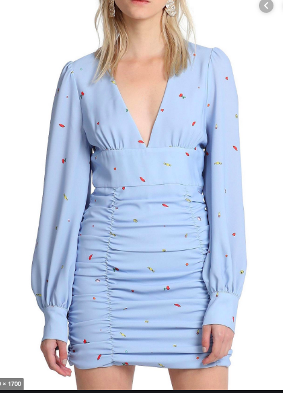 Don't Speak Long Sleeve Dress Vestire for rent on The Volte - main image