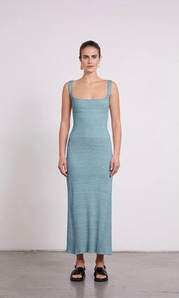 Anna Quan Dido Dress Blue Size 6 for rent on The Volte - image 1