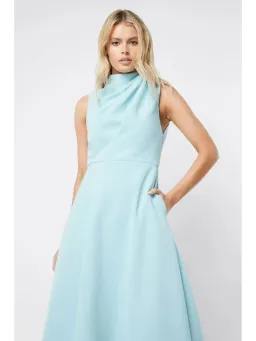 Mossman Cosmic Maxi Dress Mist Blue Size AU 8 for rent on The Volte - image 3