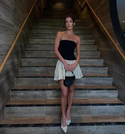 Arcina Ori Celine Mini Dress Multi Size XL / AU 14 for rent on The Volte - image 1