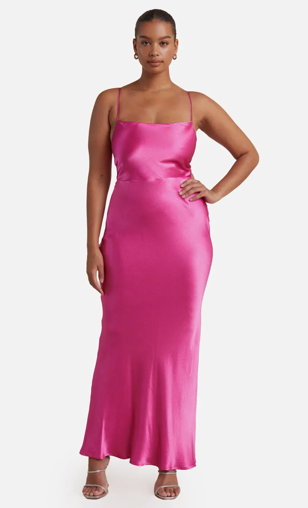 Bec & Bridge Loren Dress Pink Size 8 for rent on The Volte - main image