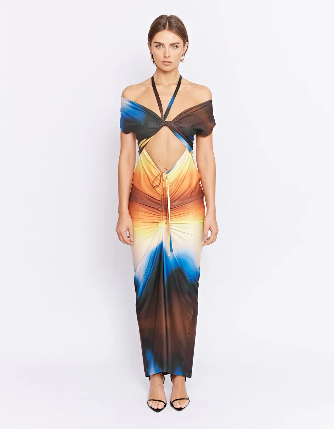 Pfeiffer Lexington Dress Earth Size M/Au 10  for rent on The Volte - main image