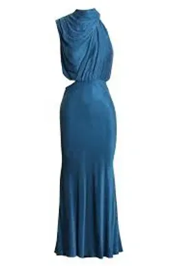 Sheike Park Ave Dress Blue Size 14  for rent on The Volte - image 5