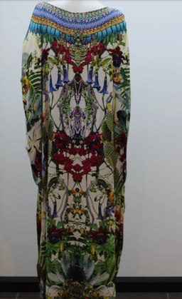 Camilla Exotic Hypnotic Round Neck Kaftan Size 10 for rent on The Volte - image 2