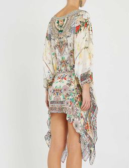 Camilla Time After Time Short Kaftan With Sheer Sleeves Size 10 for rent on The Volte - image 2