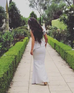 Sheike Grace Maxi Dress Oyster Size 16  for rent on The Volte - image 3