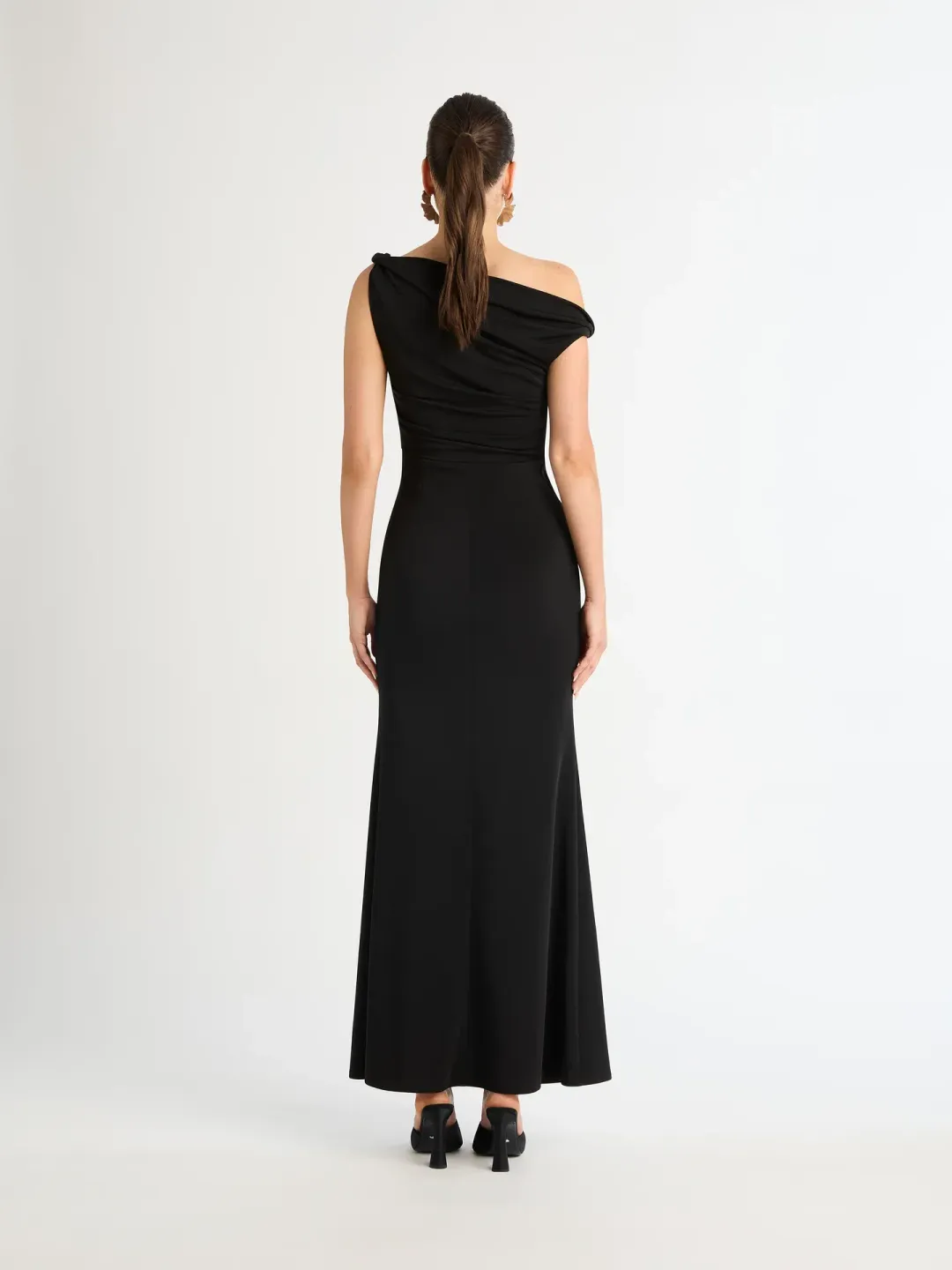 Sheike Stella Maxi Dress Black Size 16  for rent on The Volte - main image
