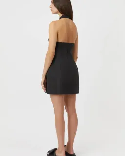Camilla and Marc Petra Mini Dress Black Size AU 10  for rent on The Volte - image 2