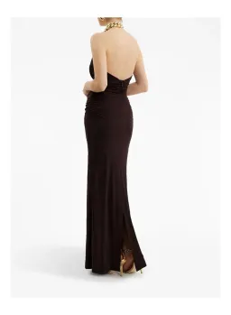 Rebecca Vallance Phoenix Gown Chocolate Size 8 for rent on The Volte - image 3