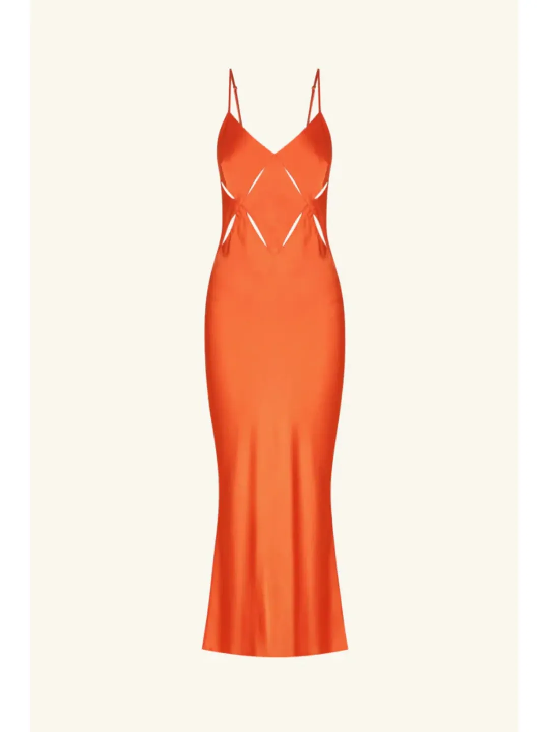 Shona Joy Milo Cut Out Midi Dress Hibiscus Size AU 6 for rent on The Volte - main image