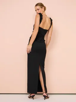 Sir The Label  Sir Azul Balconette Gown in Black Size 2 / AU 10 for rent on The Volte - image 3