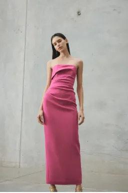 Manning Cartell Amplify Strapless Dress Boungavilla Size AU 6  for rent on The Volte - image 5